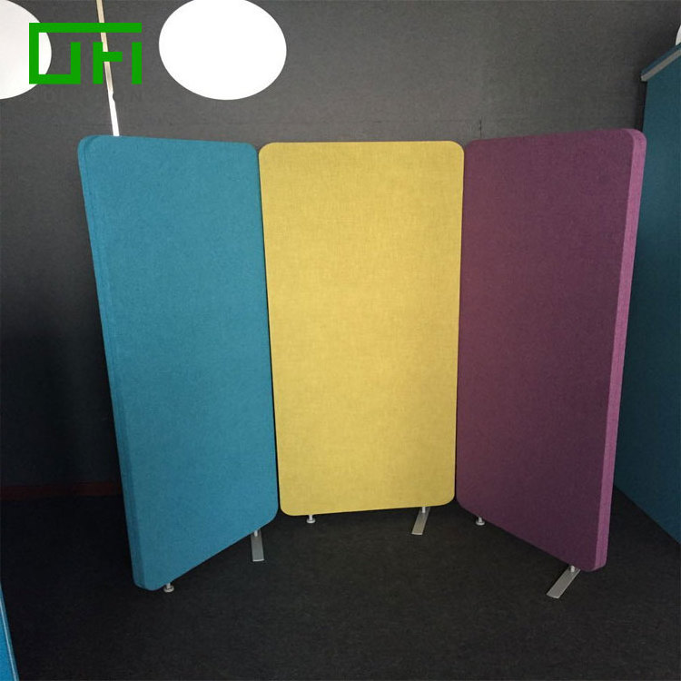 Sound Insulation Polyester Acoustic Panels PET Acoustic Board High Soundproof Folding Screen Room Divider