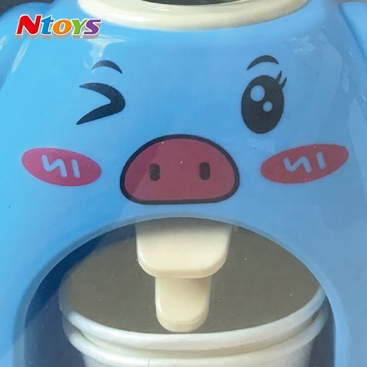 Mini Pig Water Dispenser Toys for Kids Appliance Kitchen Refrigerator Toy Jouet De Cuisine Enfant