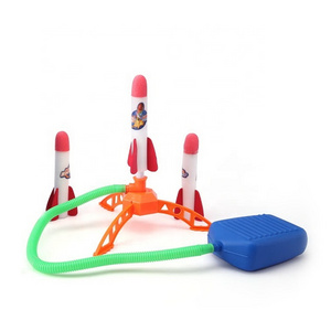 Children Toys Outdoor Soft Foam Rockets Launcher for Kids