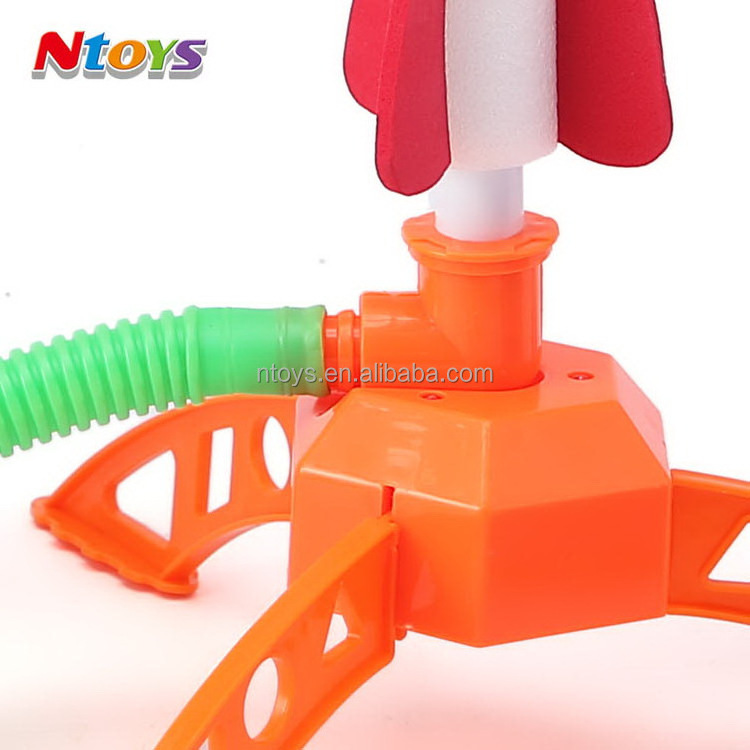 Children Toys Outdoor Soft Foam Rockets Launcher for Kids