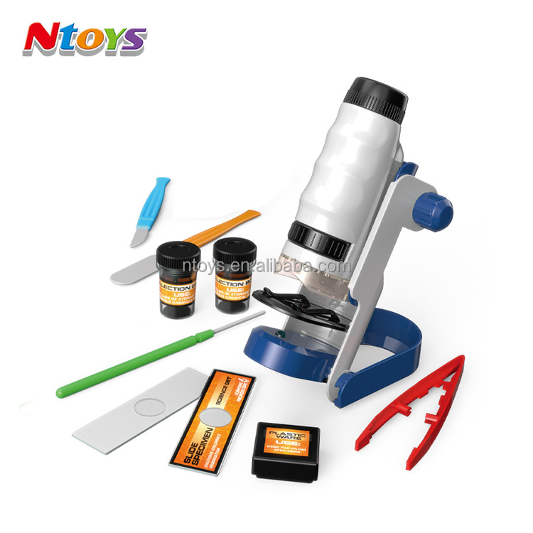 Educational Toys Science Experiment Kits for Kids Portable Mini Microscope