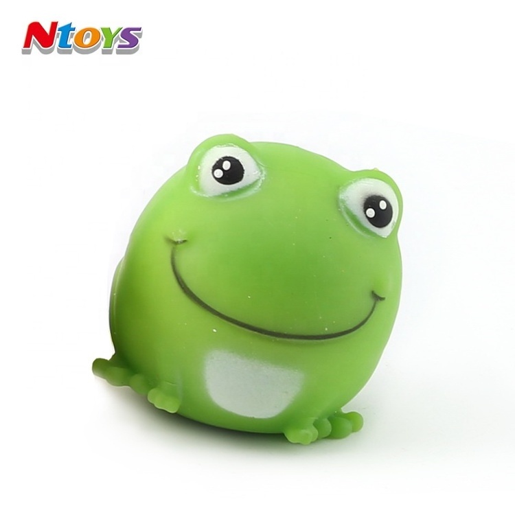 12PCS/Box Kids Stretch Toy Stress Relief Squishy Squeeze Fidget Toys Animals Frog Bird Hedgehog Toy