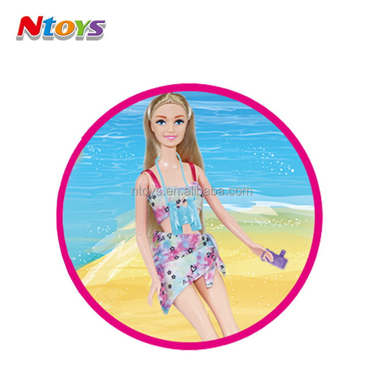 11 Inches Fashion Dolls Parent-child Doll Boat Toys Set Dolls for Girls