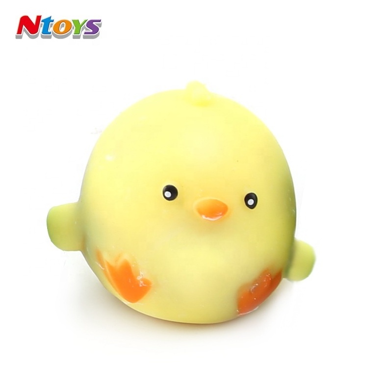 12PCS/Box Kids Stretch Toy Stress Relief Squishy Squeeze Fidget Toys Animals Frog Bird Hedgehog Toy