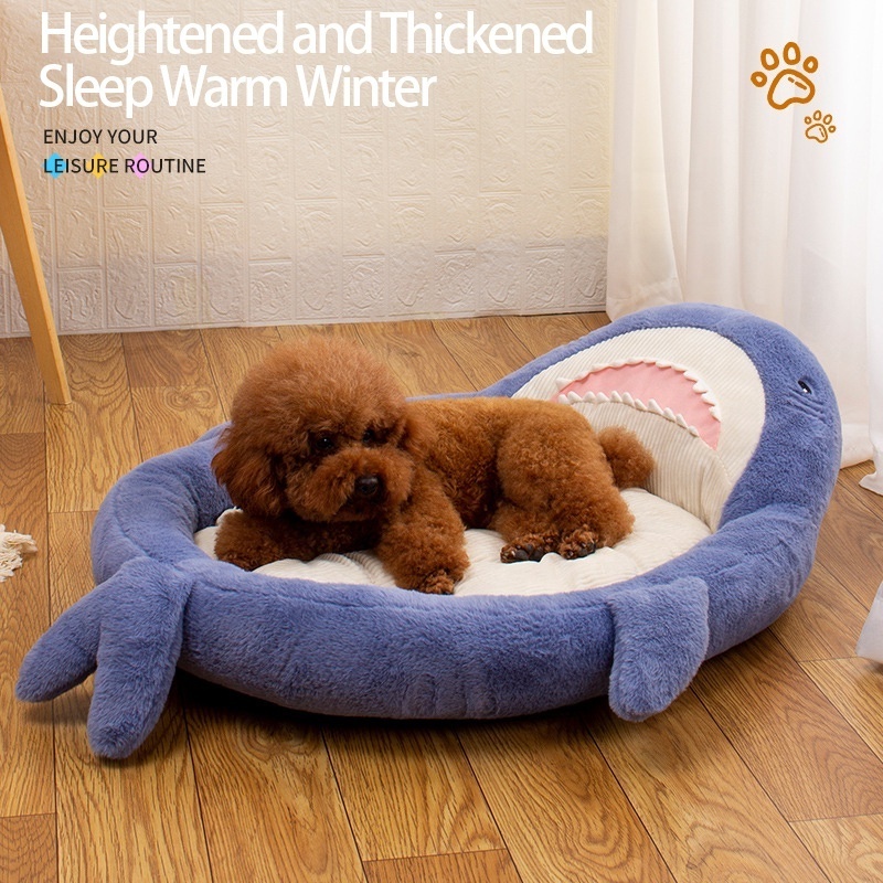 New Product Shark Design Pet Beds Sofas Luxury Large Dog Beds Nest Cute Bed For Cats and Dogs