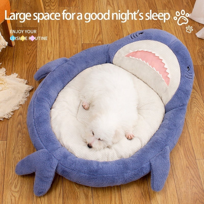 New Product Shark Design Pet Beds Sofas Luxury Large Dog Beds Nest Cute Bed For Cats and Dogs