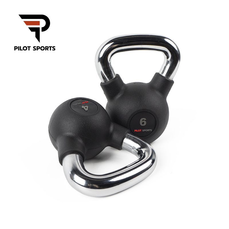 Pilot Sports Gym Strength Training Private Label Neoprene Ural Pu Custom Made Kettlebell