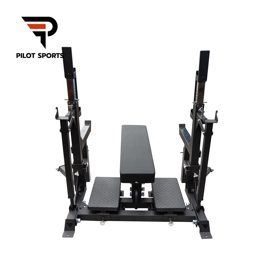 Pilot Sports Home Use Gym Heavy Duty Commercial Equipment Weightlifting Bench Combo Rack