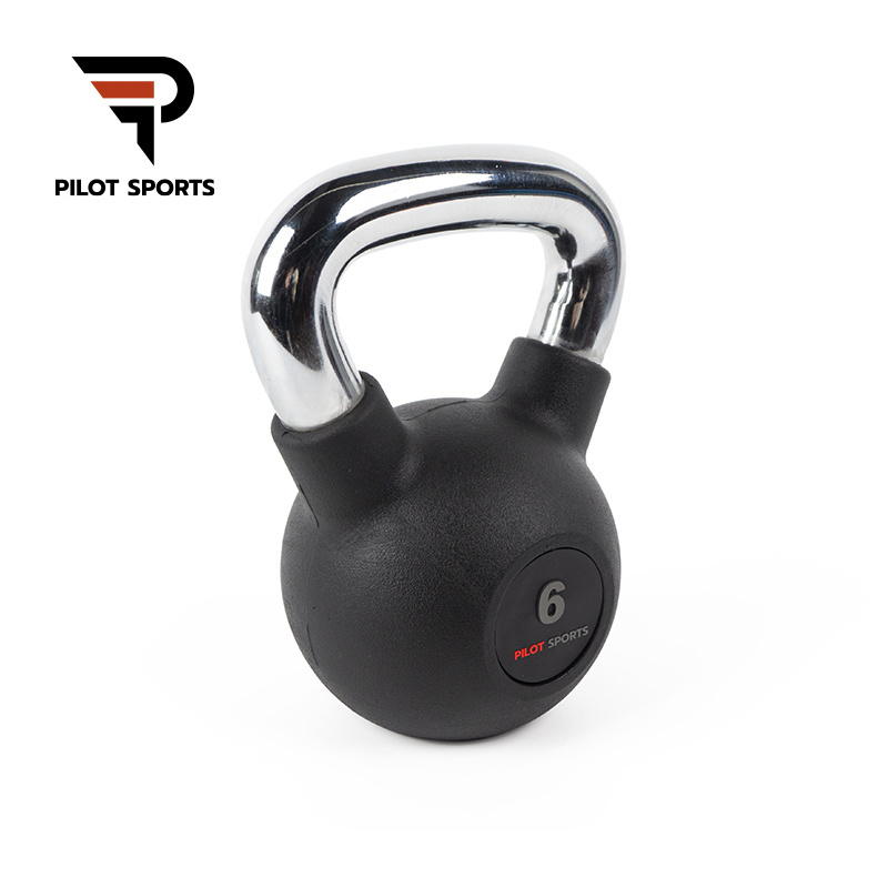 Pilot Sports Gym Strength Training Private Label Neoprene Ural Pu Custom Made Kettlebell