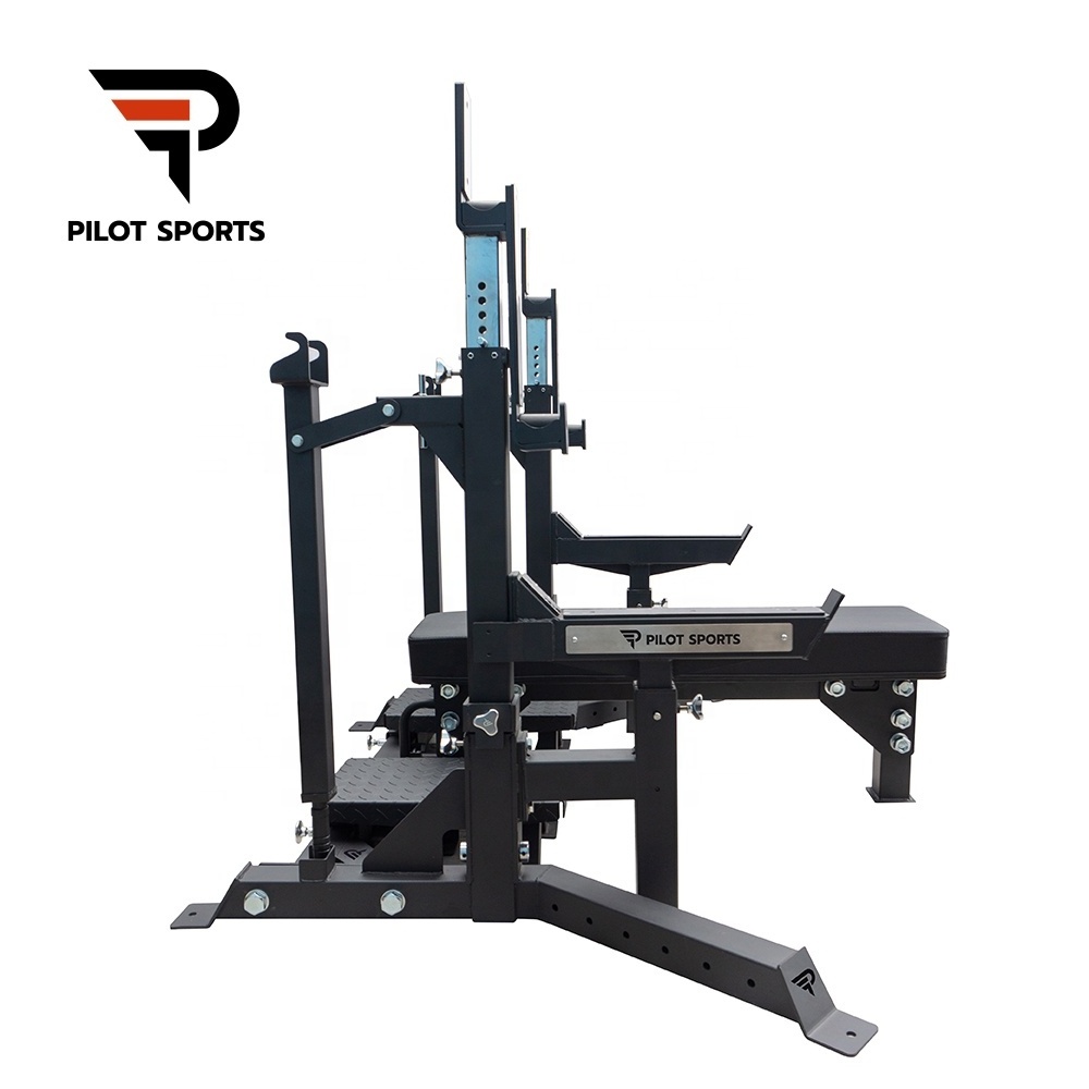 Pilot Sports Home Use Gym Heavy Duty Commercial Equipment Weightlifting Bench Combo Rack