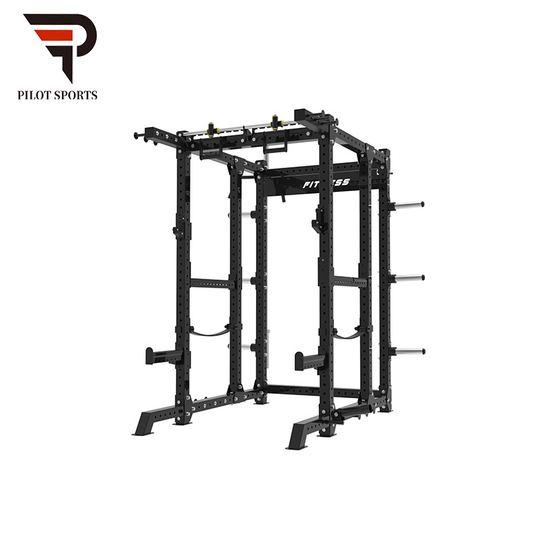 HOT SELLING Squat Power Cage Rack Station Durable Chin Up Pull Up Workout Cable Pull  Machine Home Gym Fitness Equipment