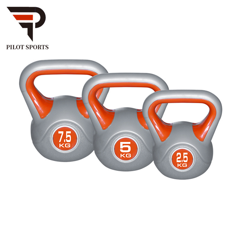 Supplier direct sale adjustable color custom cement kettlebell home workout equipment kettlebell