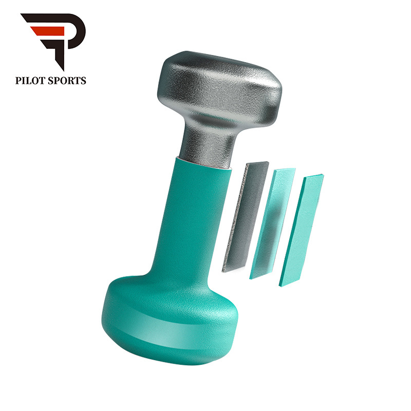 Pilot Sports Weights Colored Gym Equipment Fitness Small Adjustable Neoprene Coated dumbbell Vinyl Coated Dumbbell