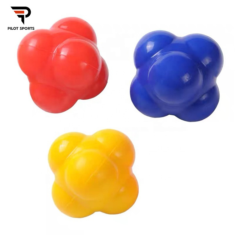 Random bounce coordination rubber reaction ball agility speed trainer reaction Ball