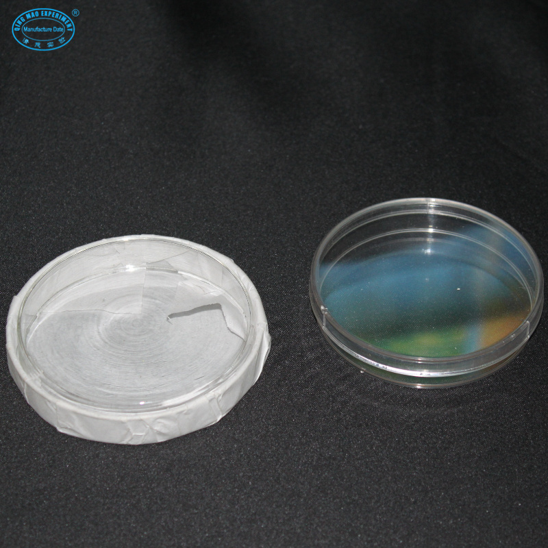 Medical consumable 120mm glass petri dish