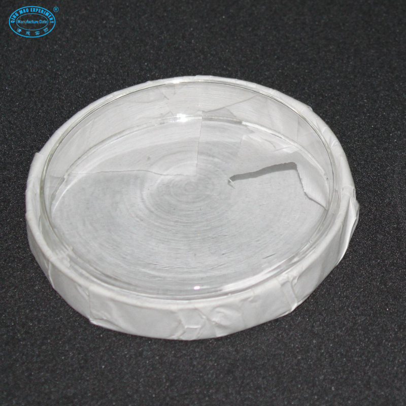 Medical consumable 120mm glass petri dish