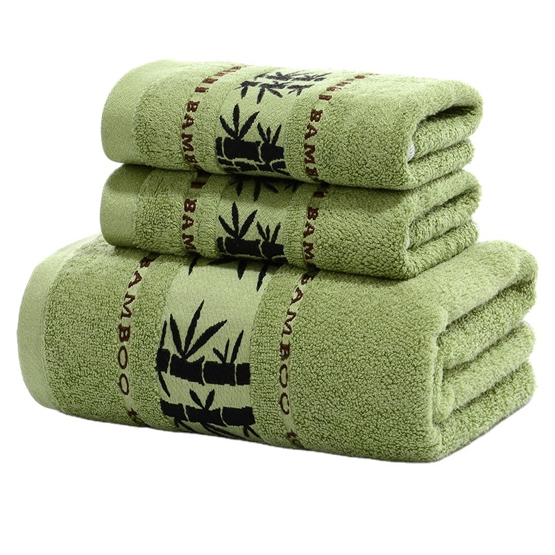 Bamboo Fiber Bath Towel Set  microfiber hair towel