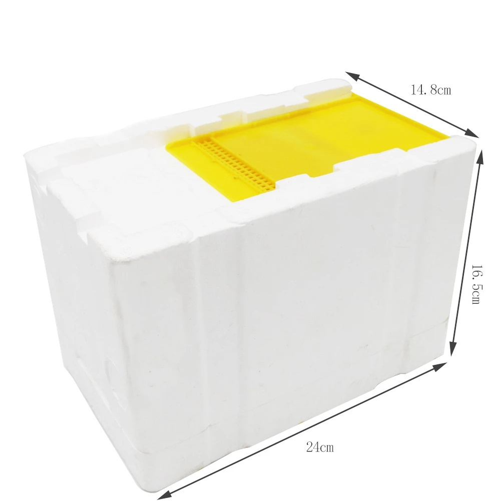 Foam Beehive Auto Honey Beehive Frames Kit King Pollination Box Mini Bee Mating Boxes