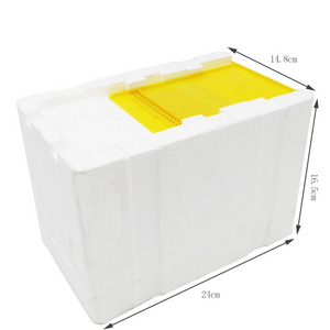 Foam Beehive Auto Honey Beehive Frames Kit King Pollination Box Mini Bee Mating Boxes