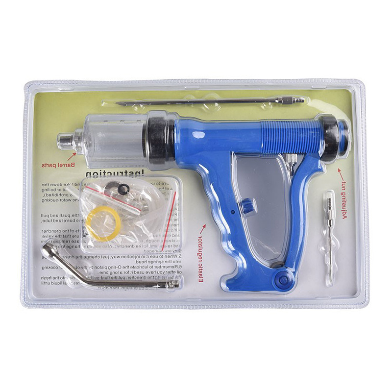 Livestock 50ml Plastic Veterinary Automatic Drencher Gun Continous Drenching Injector Feeding Syringe