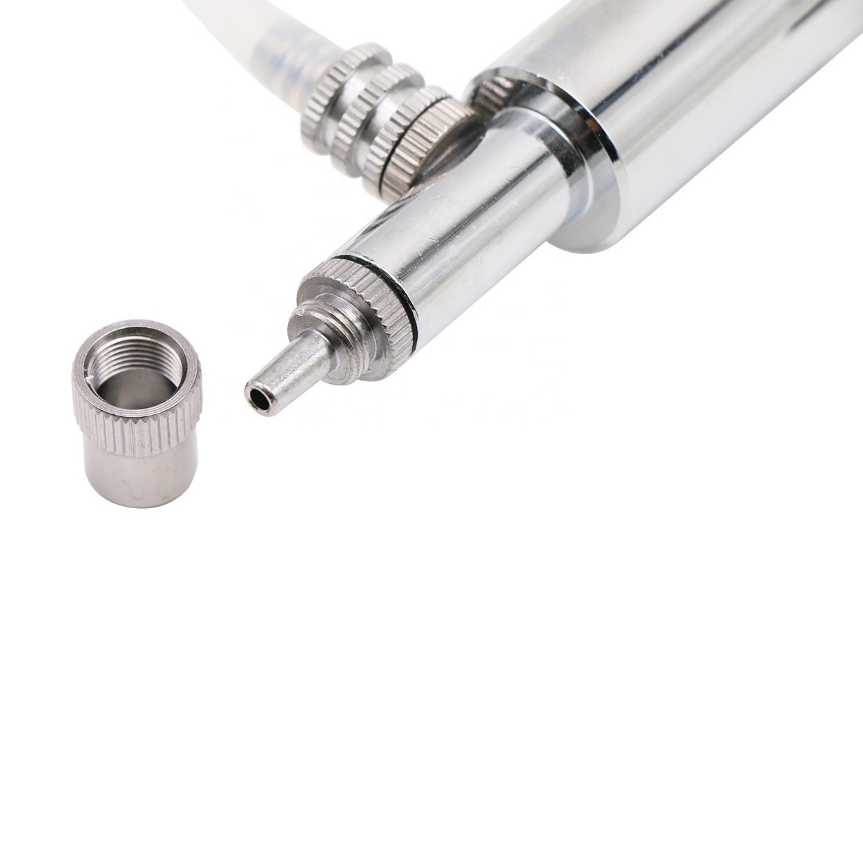 Automatic Vaccine Veterinary Syringe 5ml Stainless Steel Adjustable Continuous Injector Vaccination Dose Gun