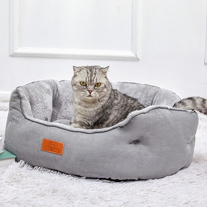 New Design Luxury Soft Suede Fabric Pet Bed Sleeping Cat Dog Bed pet Car Seat Booster Seat