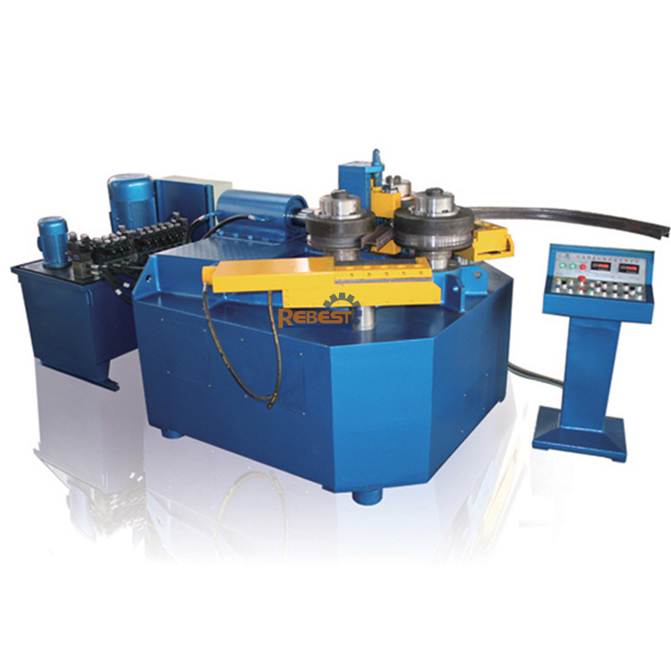 Round bar bending machine Section Angle Channel Flat Bar Rolling Machine W24S-75