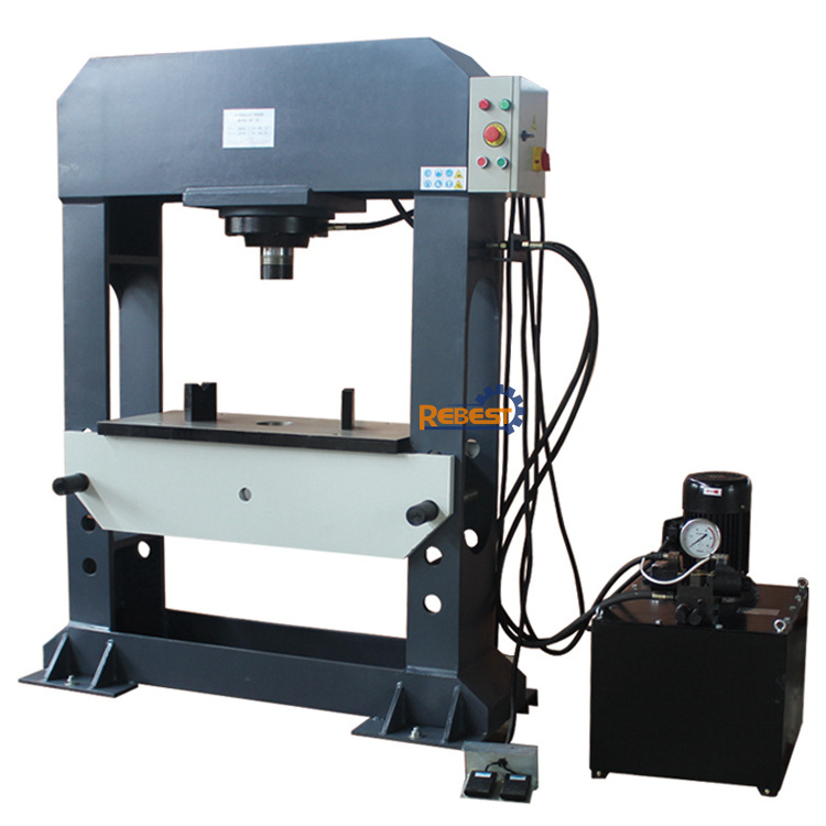 Manual and Electric Hydraulic Press Machine HP-100SD 100 Ton Hydraulic Press