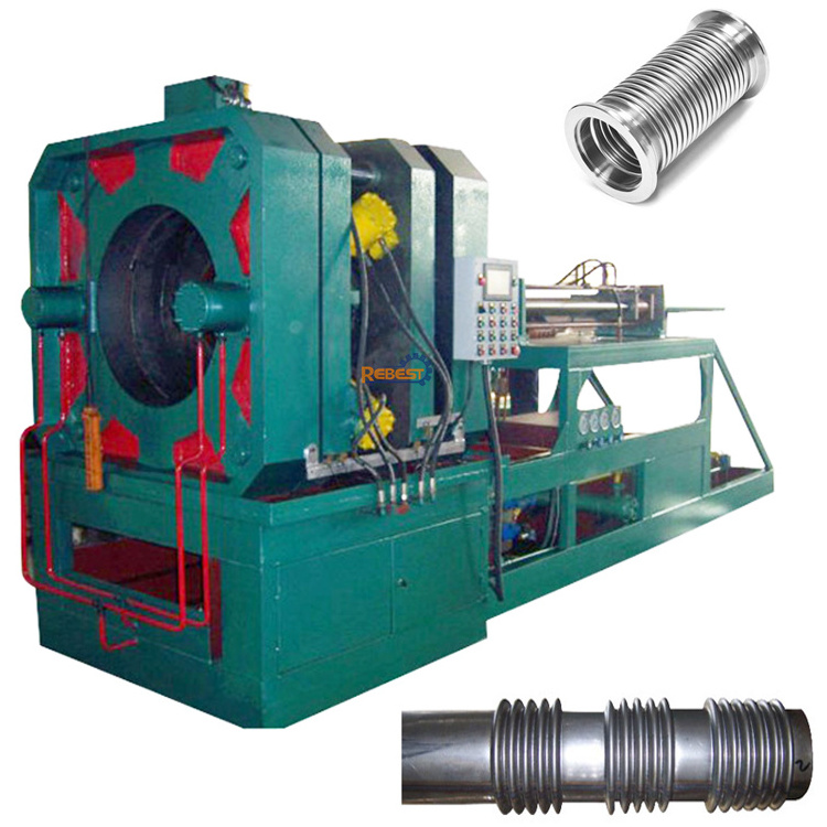 Corrugated SS Single braided vibration eliminators Metal Hose Making Machine price