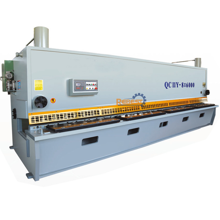 QC11Y-12x4000 CNC Automatic Pneumatic Metal Sheet Cutter Hydraulic Guillotine Shearing Machines Manufacturers