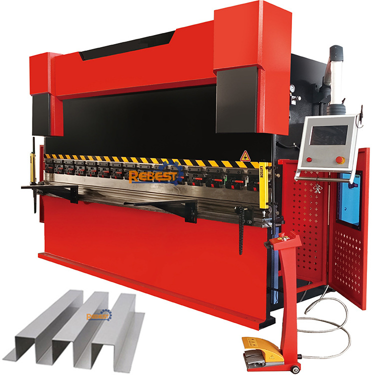 Factory Wholesale  CNC Press Brake Sheet Metal Bending Machine For Steel Sheet