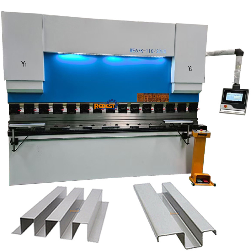 Factory Wholesale  CNC Press Brake Sheet Metal Bending Machine For Steel Sheet