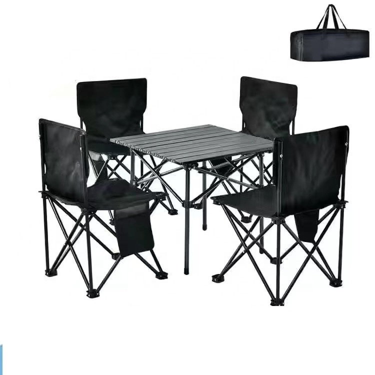 Foldable Camping Table Outdoor Folding Table And Chair Camping Picnic Tables Outdoor Furniture