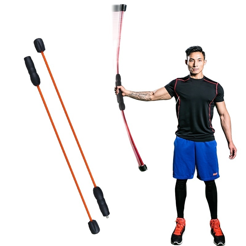 Rising dropshipping detachable  Fitness Fiberglass Swing Bar Aerobic Flexi Bar Swing Stick