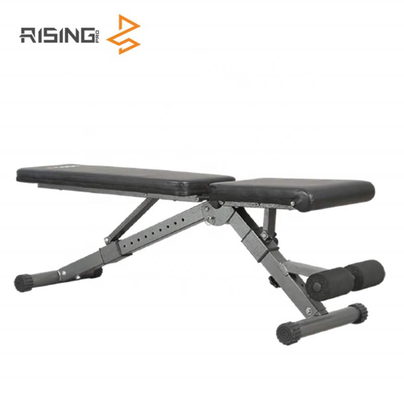 Rising high quality dumbbell bench sit up bench multifunctional foldlable mini sit-up bench