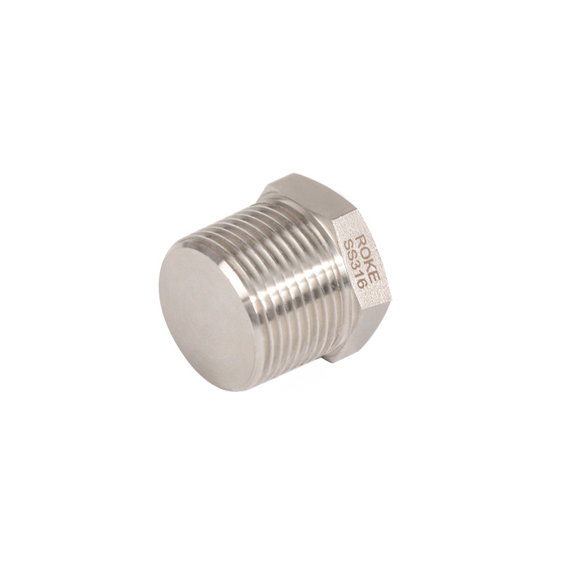 Hollow Hex Plug High Pressure Forged Male Thread Plug Stainless or Carbon Steel Hex Plug