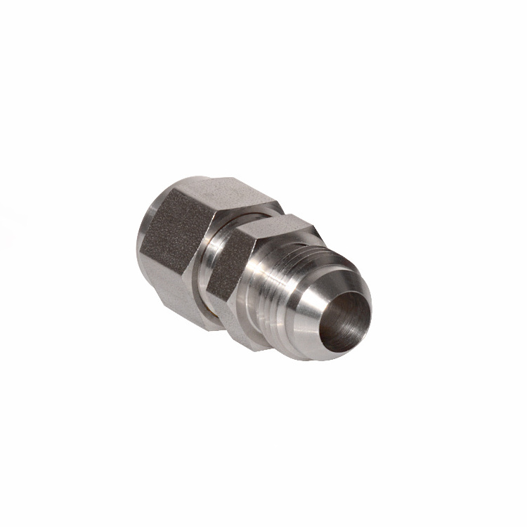 Swagelok type SS316L Stainless Steel Double Ferrules Flared male connector compression Fittings