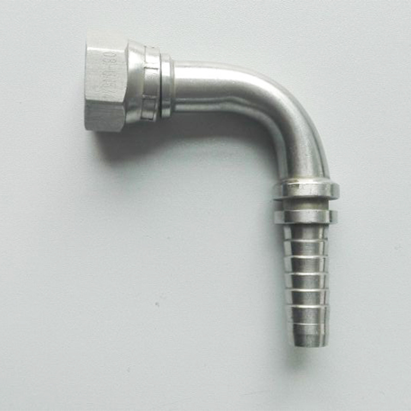 Stainless steel hydraulic JIC hose fitting hydraulic fitting 90 degree Female Thread Hose Fittings Elbow