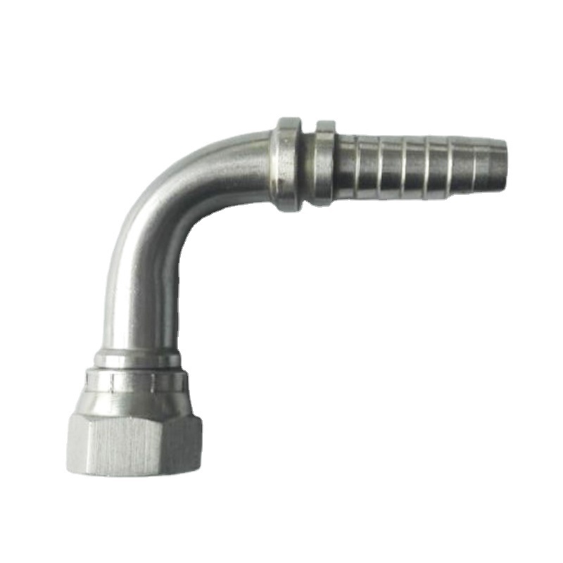 Stainless steel hydraulic JIC hose fitting hydraulic fitting 90 degree Female Thread Hose Fittings Elbow