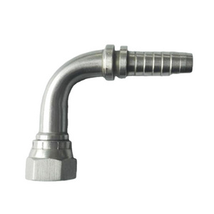 Stainless steel hydraulic JIC hose fitting hydraulic fitting 90 degree Female Thread Hose Fittings Elbow