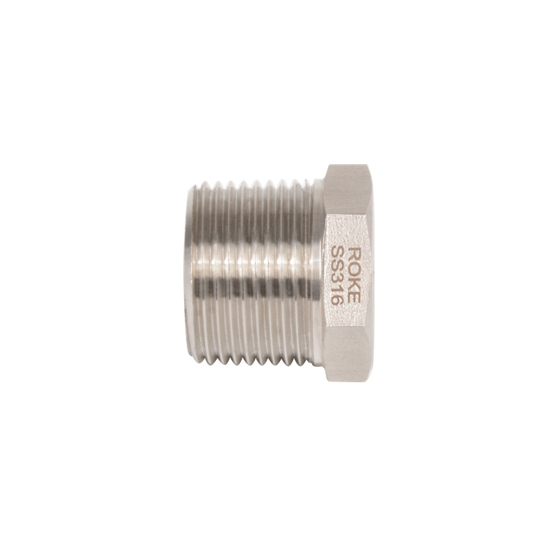 Hollow Hex Plug High Pressure Forged Male Thread Plug Stainless or Carbon Steel Hex Plug