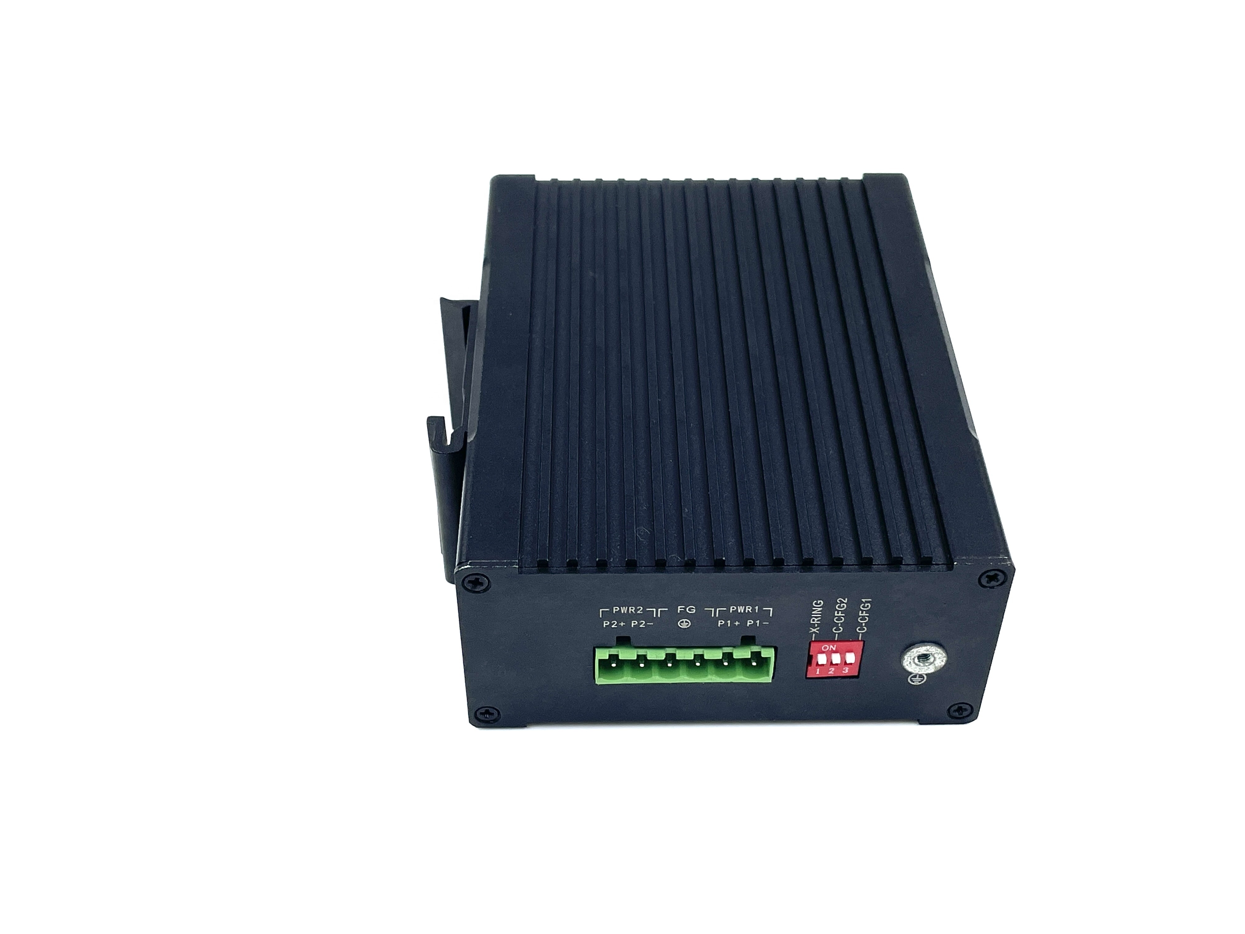 Unmanaged industrial switches 4* 10/100/1000Base-T Ethernet Ports   support  POE  1* 10/100/1000Base-T Ethernet Ports