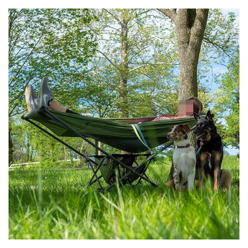 Stand Portable Folding Self-Isolation  Outdoor Indoor Trap Kids Adult Sleeping Hammock Chair