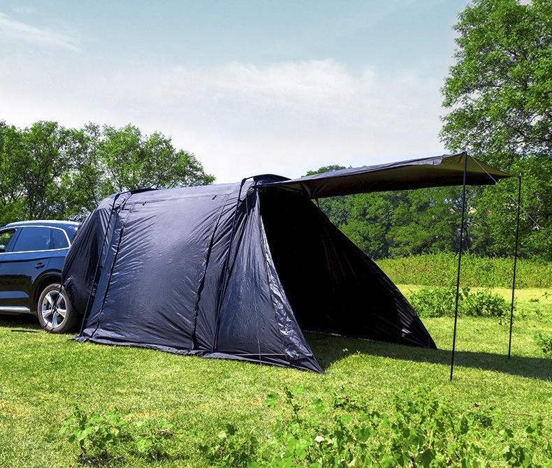 Portable Folding Outdoor campervan rear tent car awning tent for camping