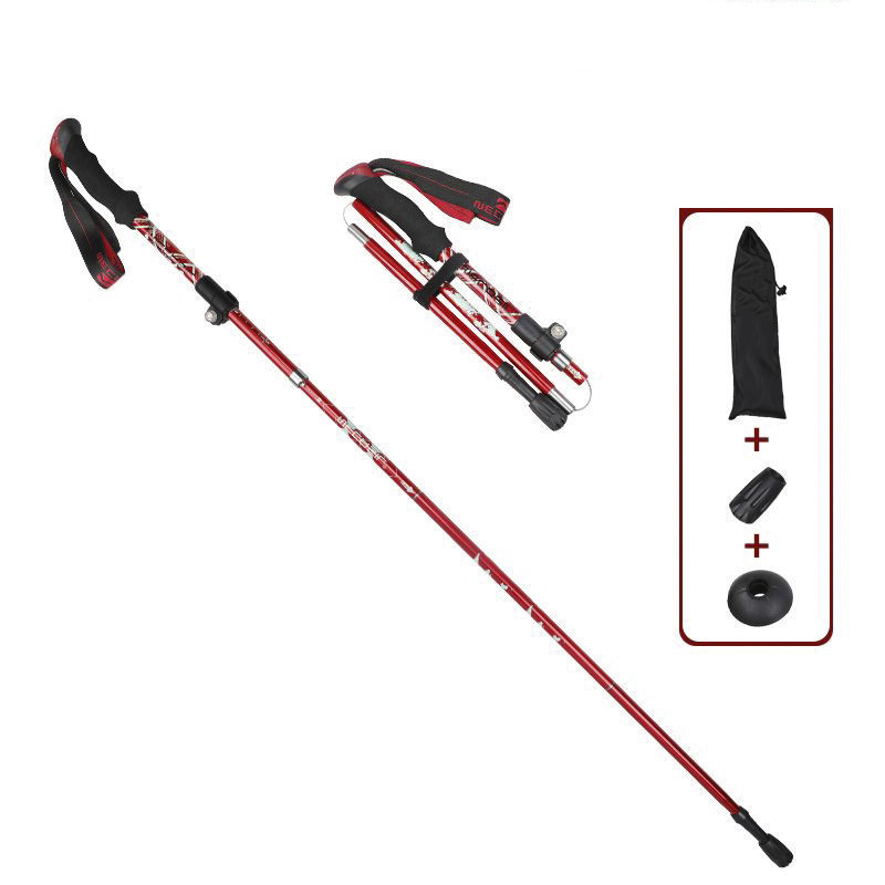 New aluminum alloy ski poles professional alpine ski poles outdoor land ski poles