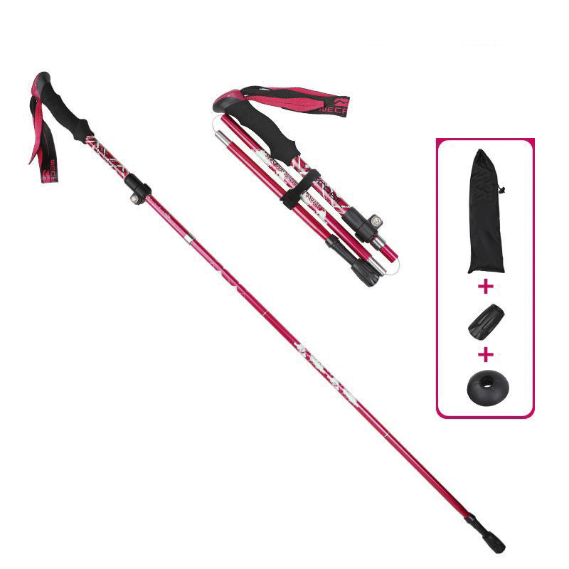 New aluminum alloy ski poles professional alpine ski poles outdoor land ski poles