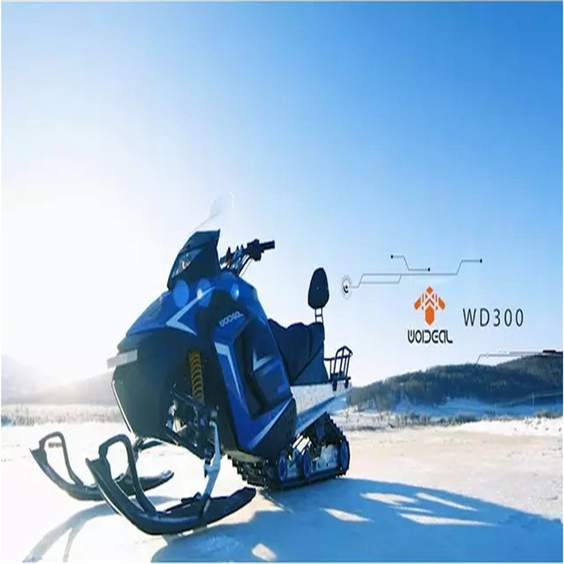 CE certified 380cc tracked snowmobile all-terrain sled board cross-country snowmobile made in China