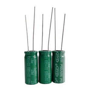 SAX Factory Supply display capacitors racks led lightbulbs machines dryers medicine  aluminum electrolytic capacitors 100uf 160v