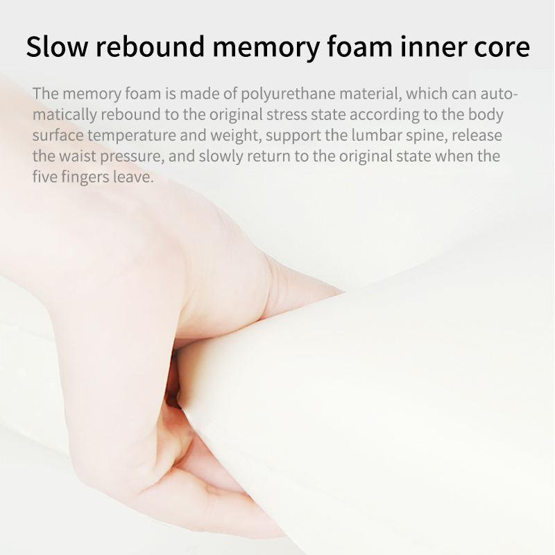 60X30cm Oblong Shape Spine Protection Waist Cushion Giant Leg Lumbar Support Pillow  Ergonomic Pillow