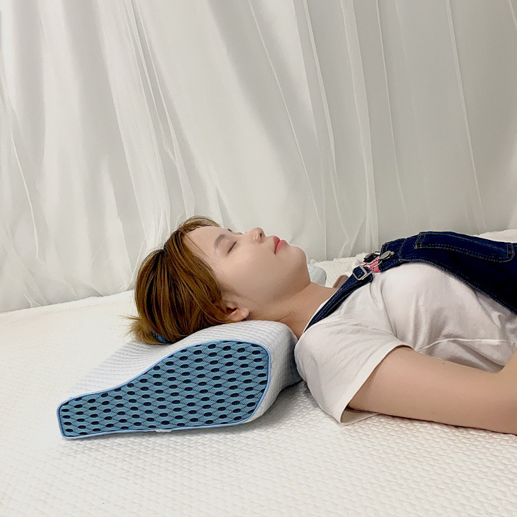 Ergonomic Cervical Pillows Neck Pain Contour Memory Foam Pillow Orthopedic Sleeping Pillows For Side Sleepers